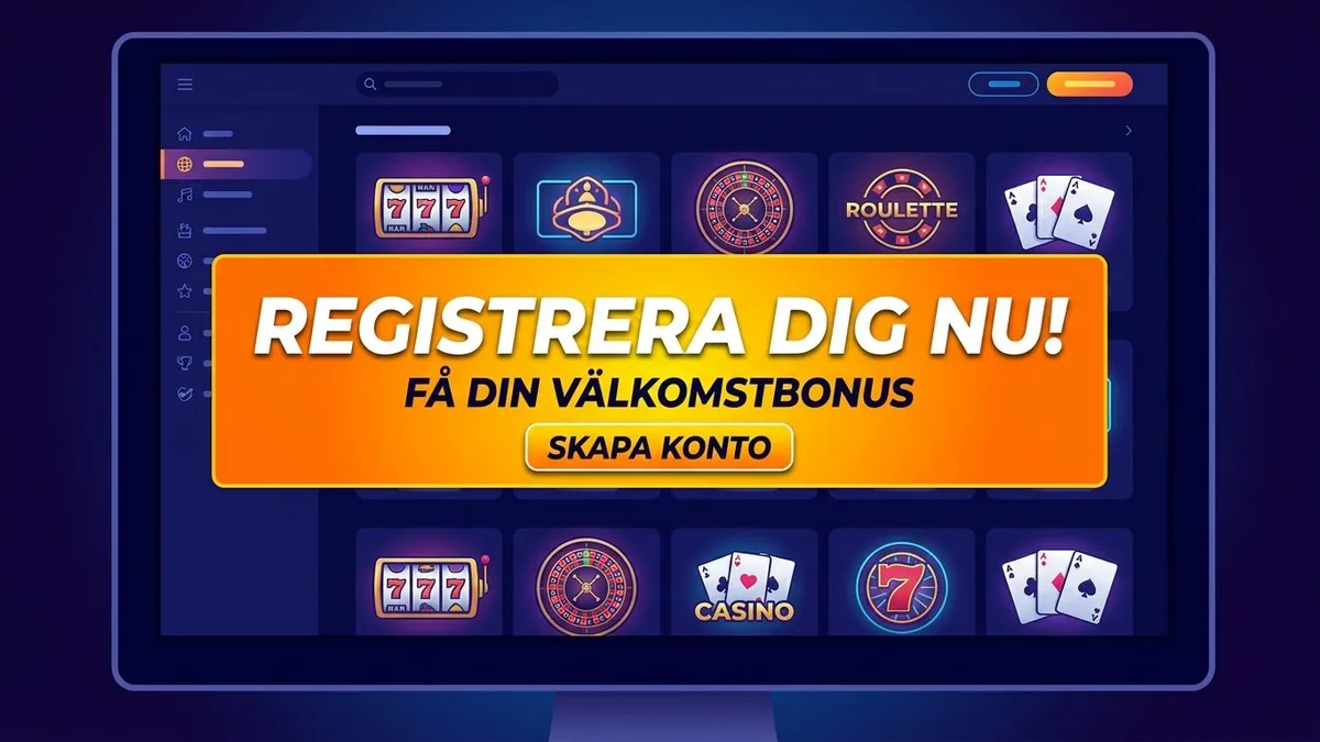 Registrera dig med bonus